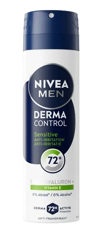 Nivea Men Derma Control Sensitive Deodorant Spray (150 ml)