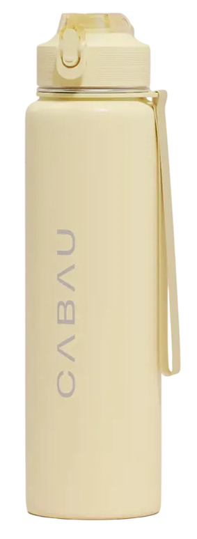 Cabau Bloom Bottle Butter Yellow (1 stuk)