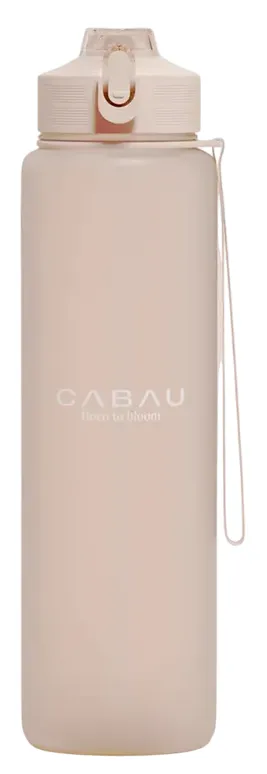 Cabau Drink To Bloom Waterfles Beige (1 stuk)
