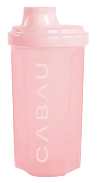 Cabau Shaker Transparant Pink (1 stuk)