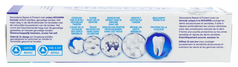 Sensodyne Repair & Protect Whitening Tandpasta (75 ml)