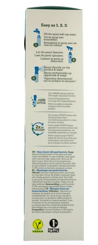 Yokuu Glasreiniger Starterkit (1 stuk) - image 2