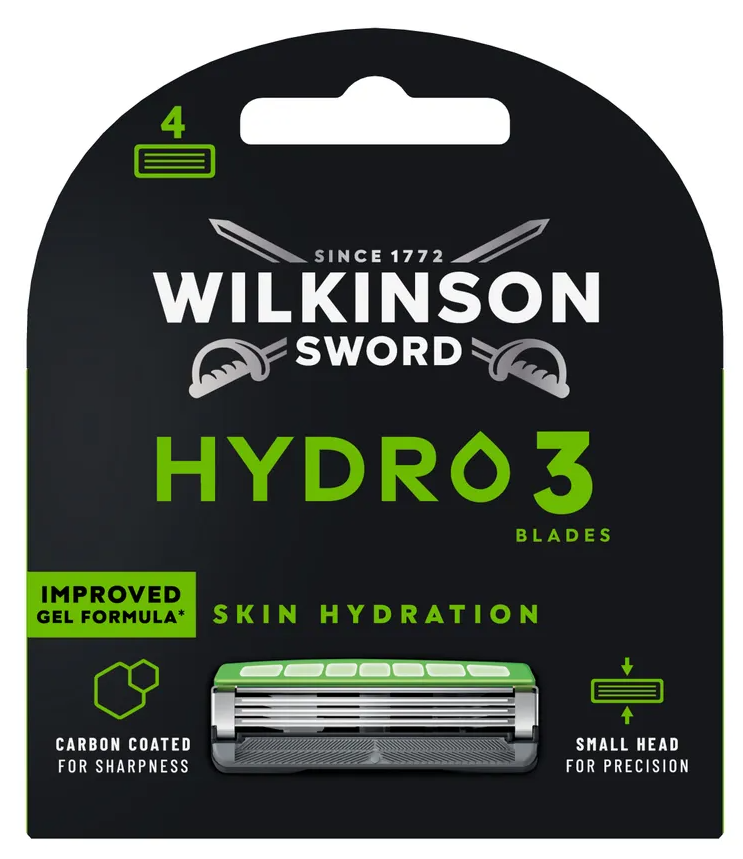 Wilkinson Skin Hydration Hydro 3 Scheermesjes (4 stuks)