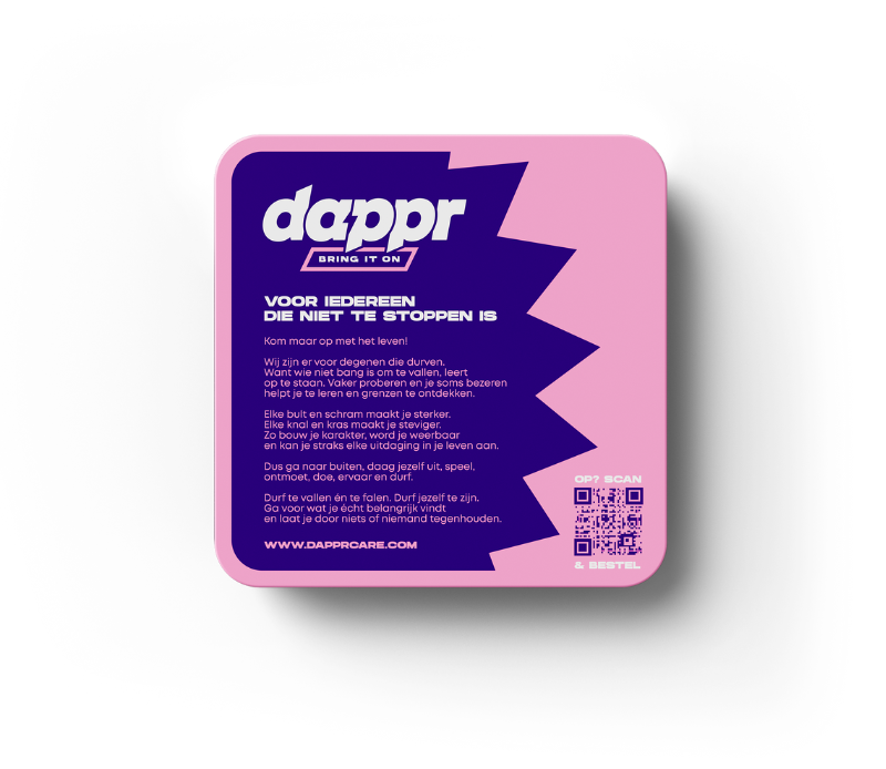 Dappr Sensitive Pleisters Savanne (30 stuks)