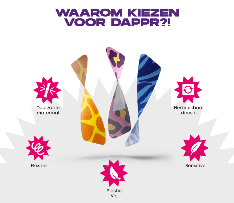Dappr Sensitive Pleisters Savanne (30 stuks) - image 3