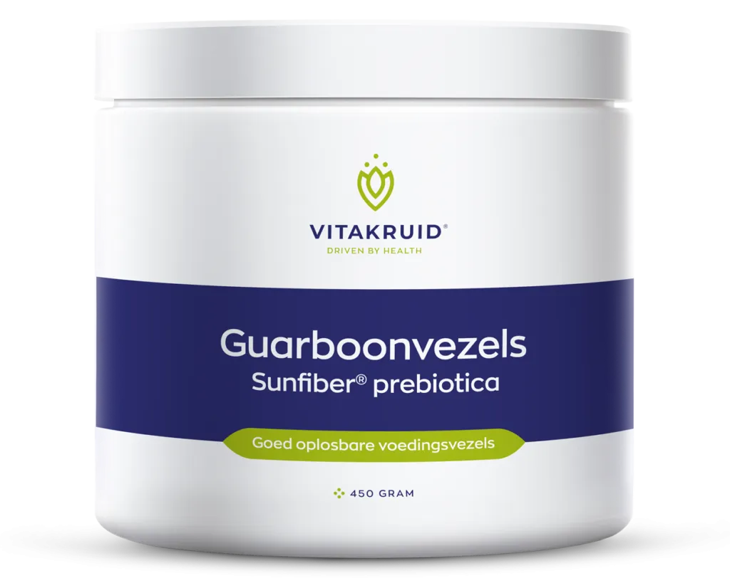 Vitakruid Sunfiber Guarboonvezel Prebiotica  (450 gr)