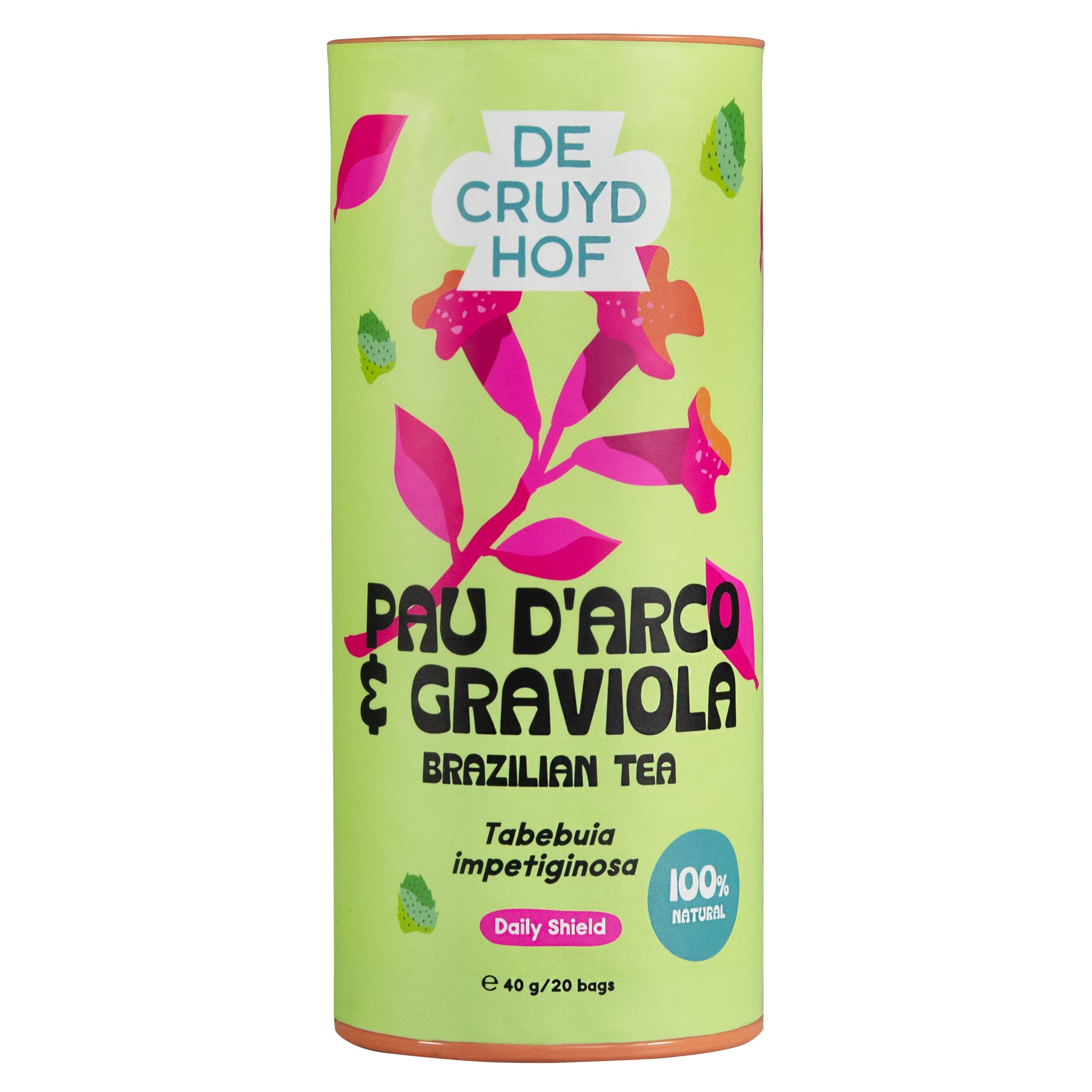 Cruydhof Thee Pau D'Arco/Graviola (20 stuks)