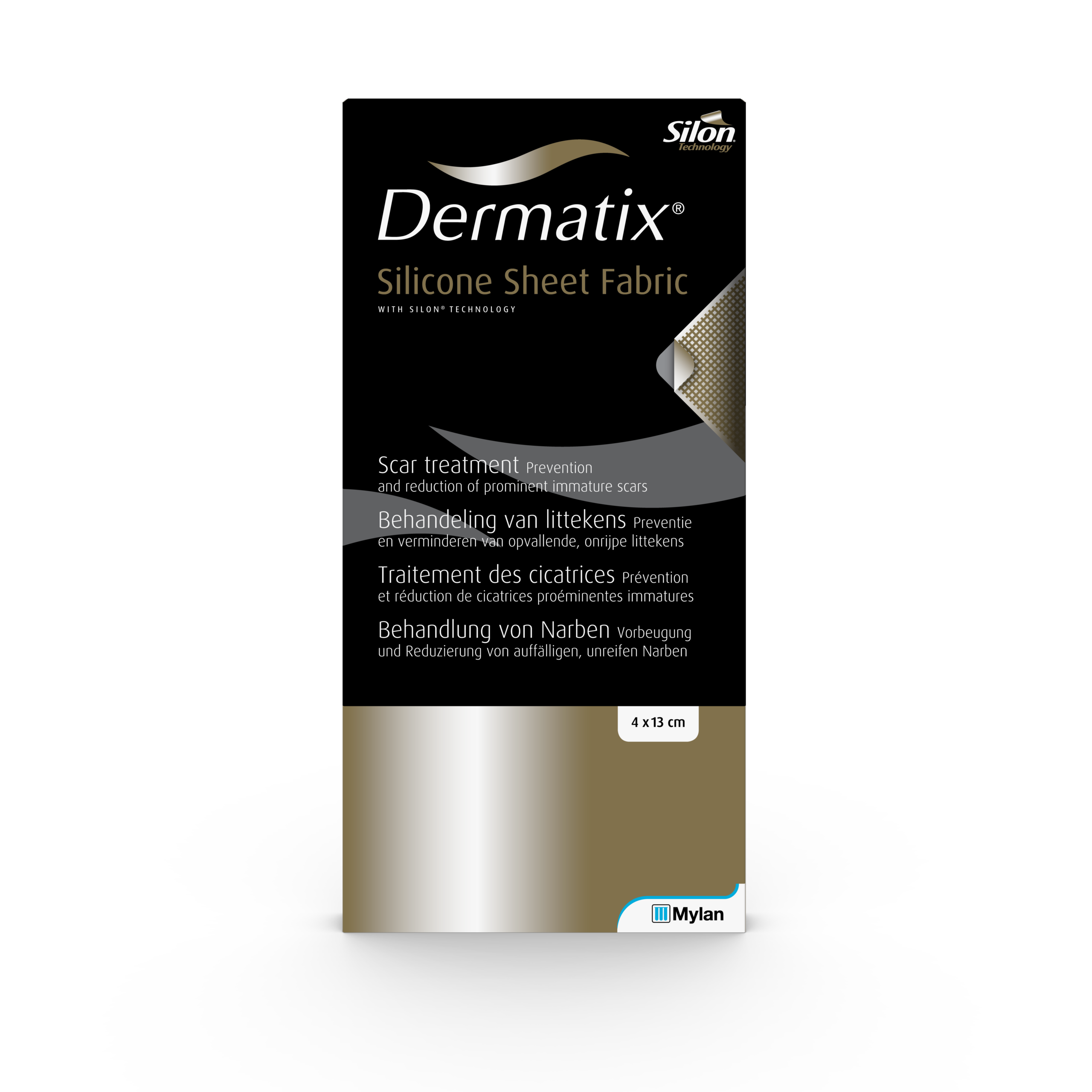 Dermatix Siliconenpleister Fabric (1 doos)