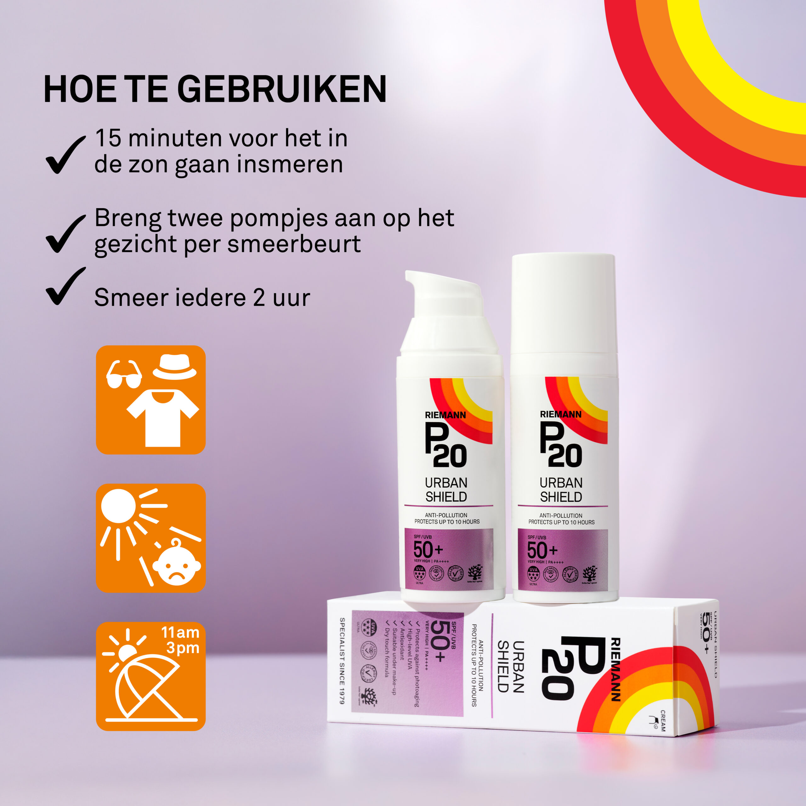 Riemann P20 Urban Shield Spf 50+ (50  gr) - image 3