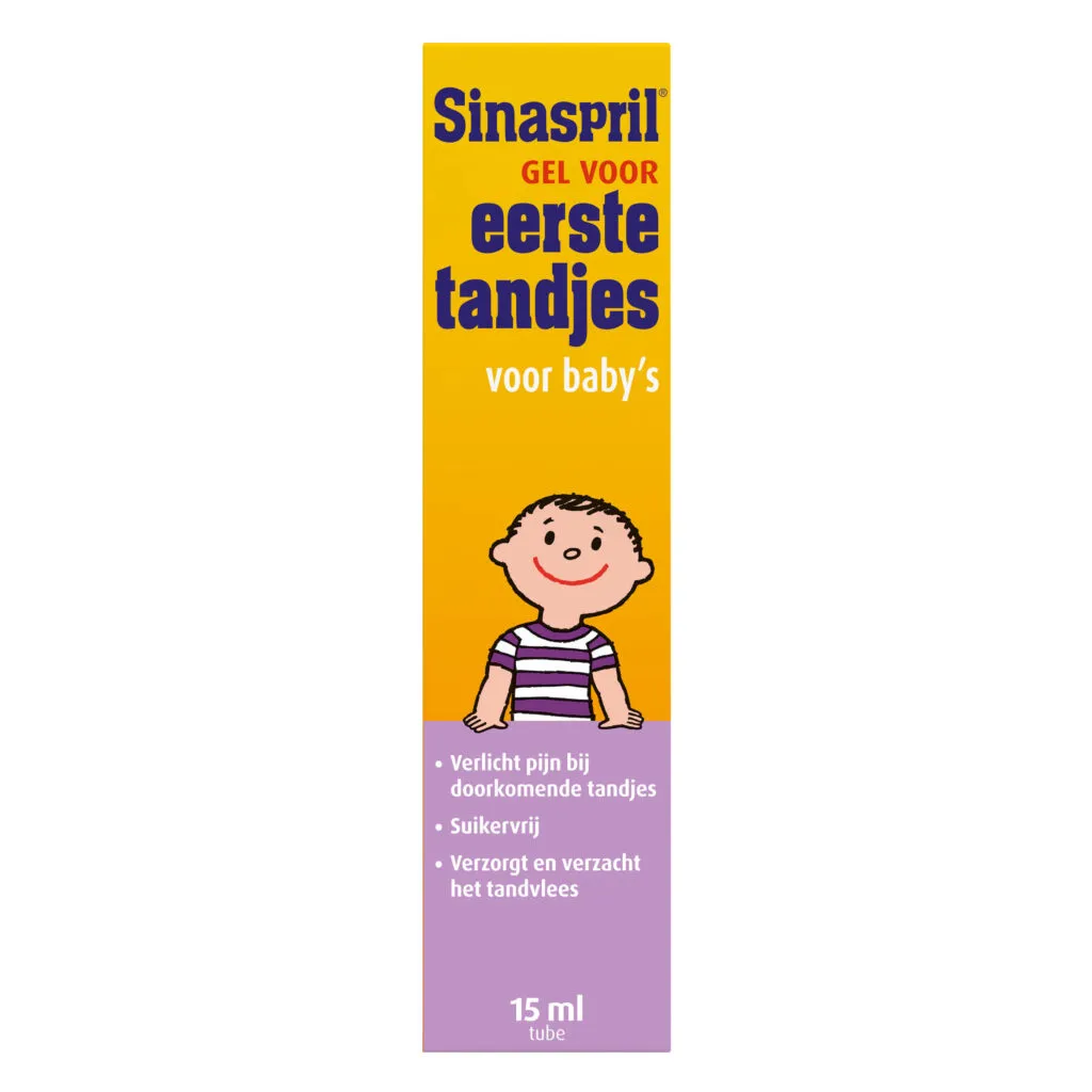 Sinaspril Gel Voor Eerste Tandjes (15  ml)