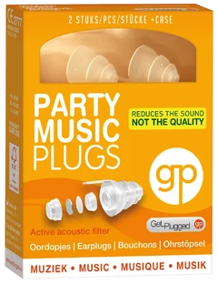 Get Plugged Party Music Plugs (1 paar)