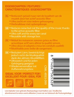 Get Plugged Party Music Plugs (1 paar)