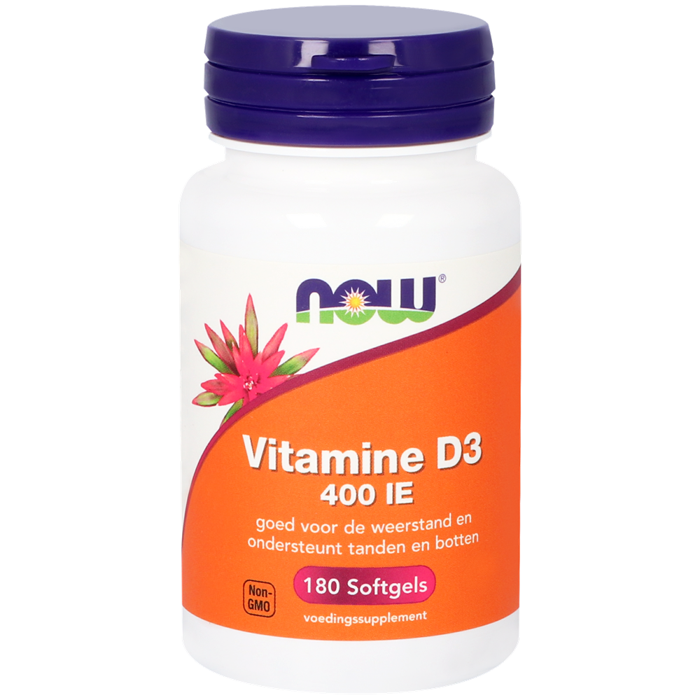 Vitamine D3 400 IE (180 softgels)