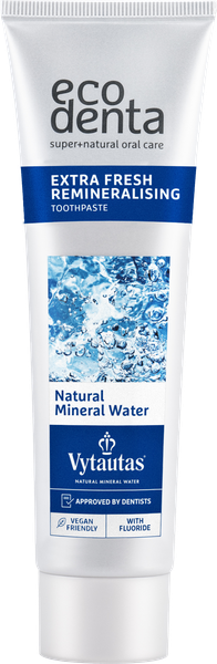 Ecodenta Tandpasta Extra Fresh en Remineralisering (100 ml)