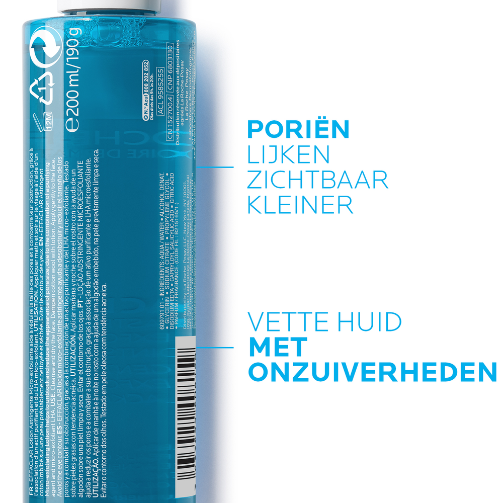 La Roche-Posay Effaclar Anti-blackheads Micro Exfoliant Lotion (200 ml)