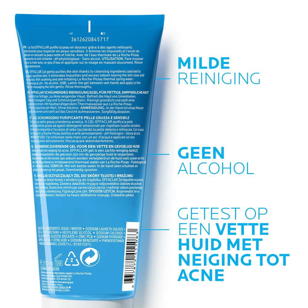 La Roche-Posay Effaclar Purifying Foaming Gel (200 ml)