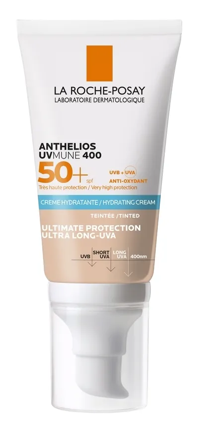 La Roche-Posay Anthelios Uvmune 400 Hydrating Cream Tinted SPF50+ (50 ml)