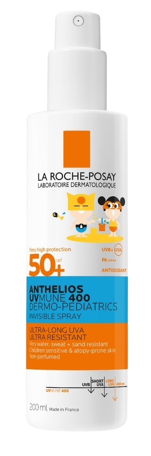 La Roche-Posay Anthelios Uvmune 400 Invisible Spray SPF50+ (200 ml)