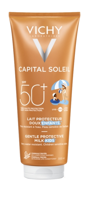 Vichy Capital Soleil Gentle Protective Milk Children Sensitive SPF50+ (300 ml)