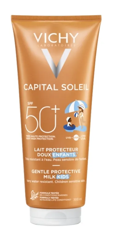 Vichy Capital Soleil Gentle Protective Milk Children Sensitive SPF50+ (300 ml)
