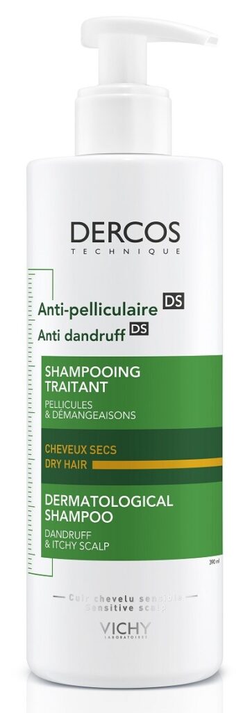 Vichy Dercos Anti-dandruff Shampoo Itchy Scalp (390 ml)