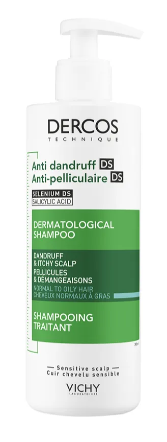 Vichy Dercos Anti-dandruff & Itchy Scalp Shampoo (390 ml)