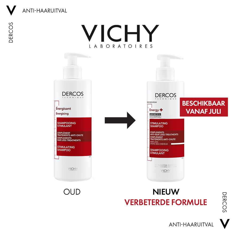 Vichy Dercos Energie Aminexil Shampoo (400 ml) - image 4