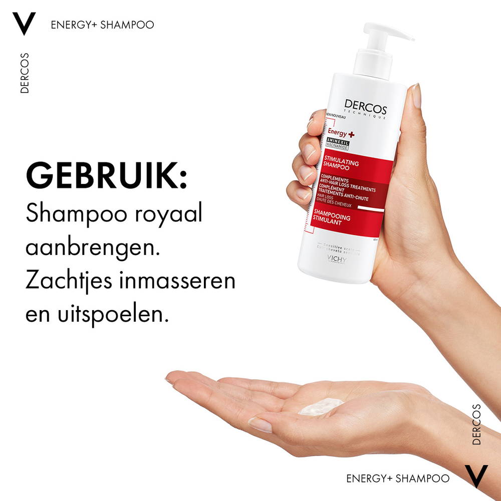 Vichy Dercos Energie Aminexil Shampoo (400 ml) - image 5