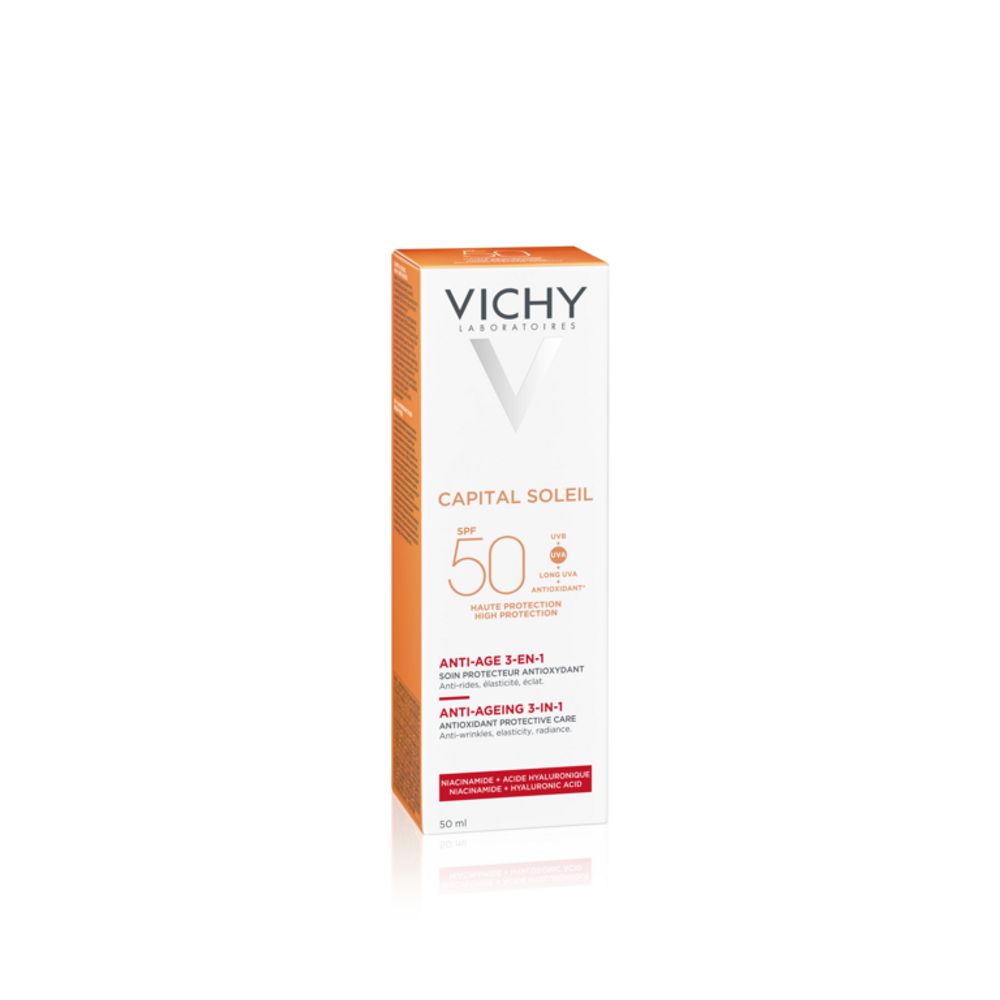 Vichy Capital Soleil 3-in-1 Anti Aging SPF50 (50 ml)