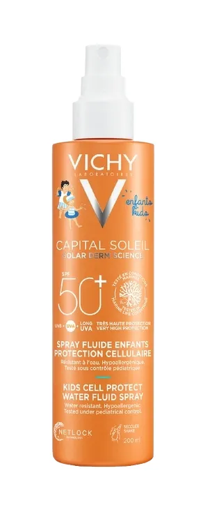 Vichy Capital Soleil Kids Cell Protective Water Fluid Spray (200 ml)