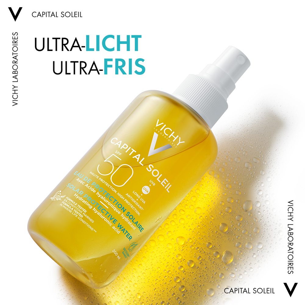 Vichy Capital Soleil Solar Protective Water Hyaluron SPF50 (200 ml) - image 2
