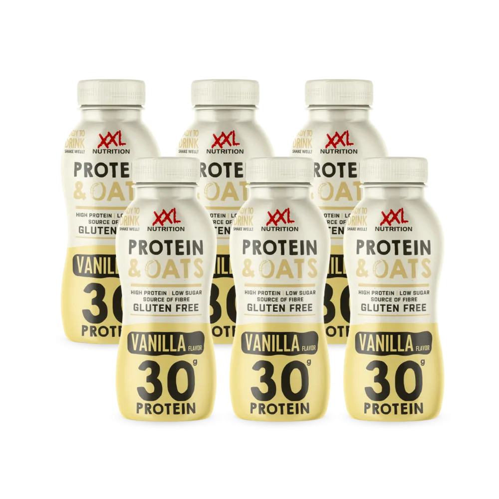 6x XXL Nutrition Protein & Oats - Vanilla (6 x 500 ml)