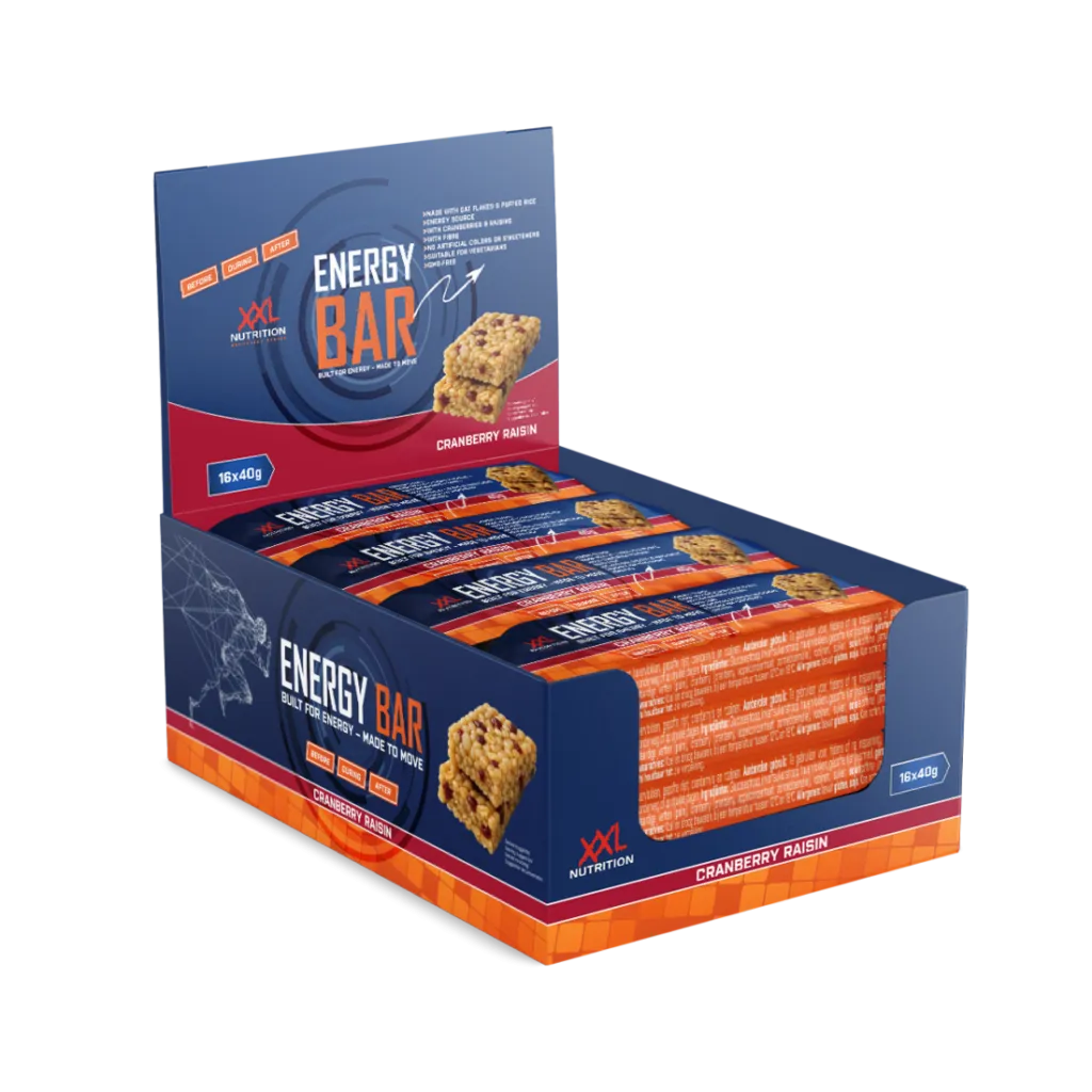 16x XXL Nutrition Energy Bar - Cranberry Raisin (16 x 40 gr)