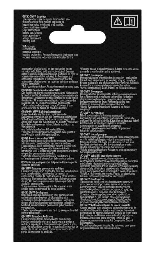 3m Foam Oordoppen (4 paar)