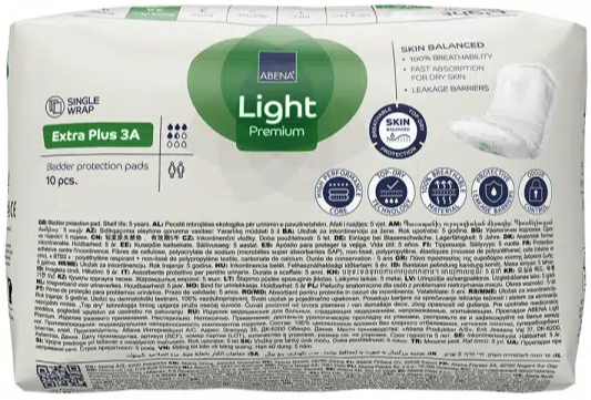Abena Light Premium Extra Plus 3a Inlegverband (10 stuks)
