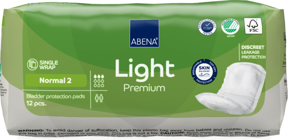 Abena Light Premium Normal 2 Inlegverband (12 stuks)