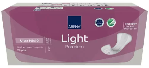 Abena Light Premium Ultra Mini 0 Inlegverband (24 stuks)