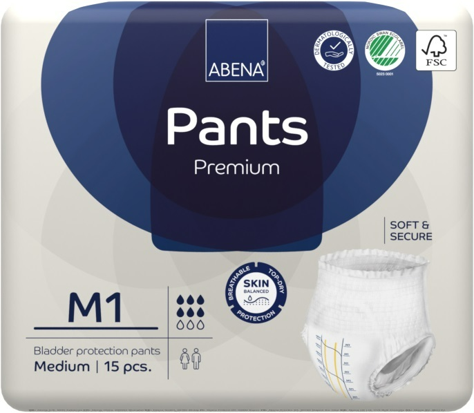 Abena Pants Premium M1 (15 stuks)