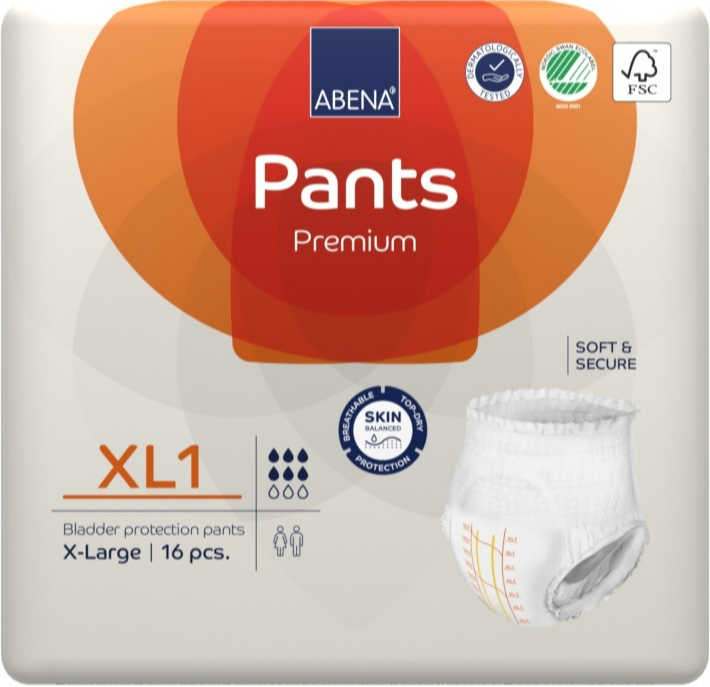 Abena Pants Premium XL1 (16 stuks)
