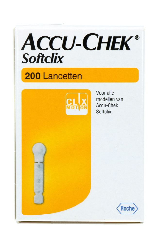 Roche Accu-chek Softclix Lancetten (200 stuks)