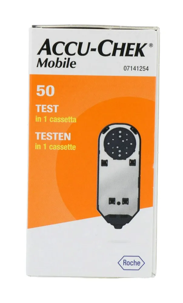 Roche Accu-chek Mobile Testcassette (50 stuks)