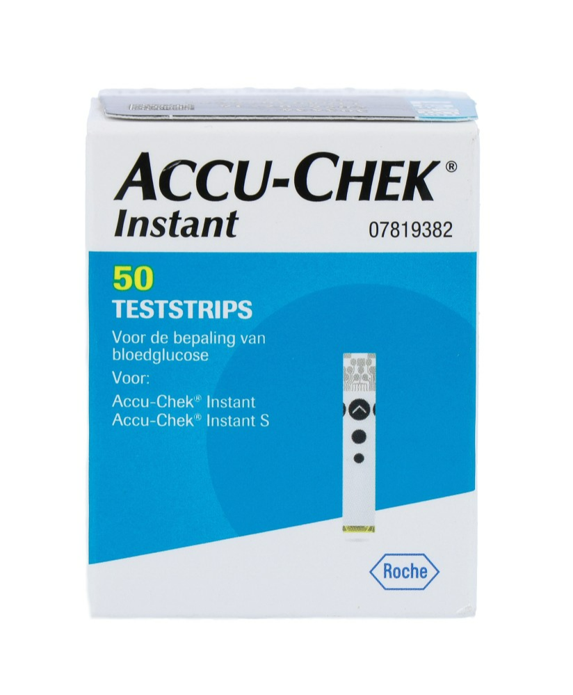 Roche Accu-chek Teststrips Instant (50 stuks)