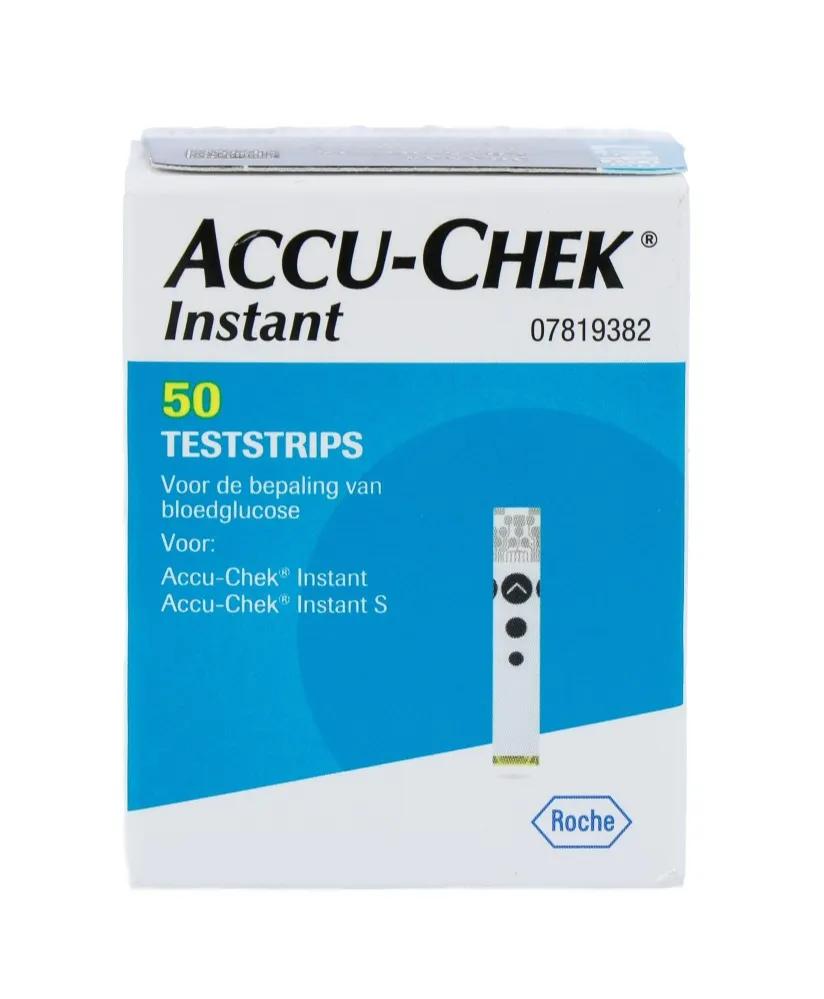 Roche Accu-chek Teststrips Instant (50 stuks)
