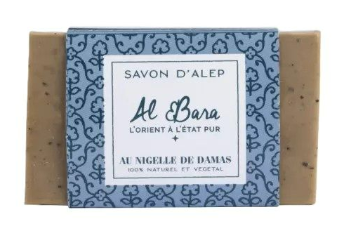 Al Bara Aleppo Scrubzeep Pure Olijfolie & Zwarte Komijn (150 gr)