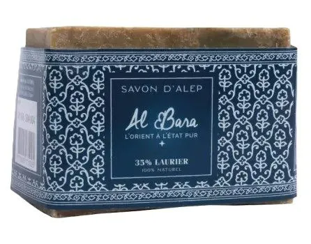 Al Bara Aleppo Zeep Olijfolie & 35% Laurierbesolie (200 gr)