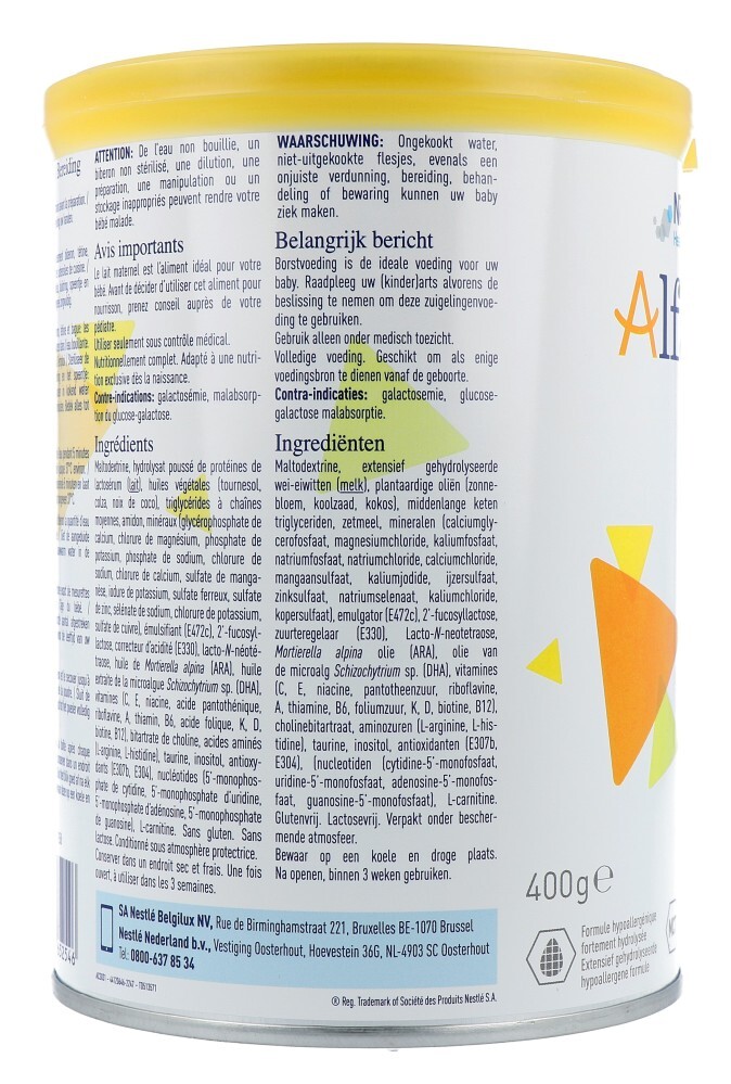 Nestle Alfare Poeder (400 gr) - image 4