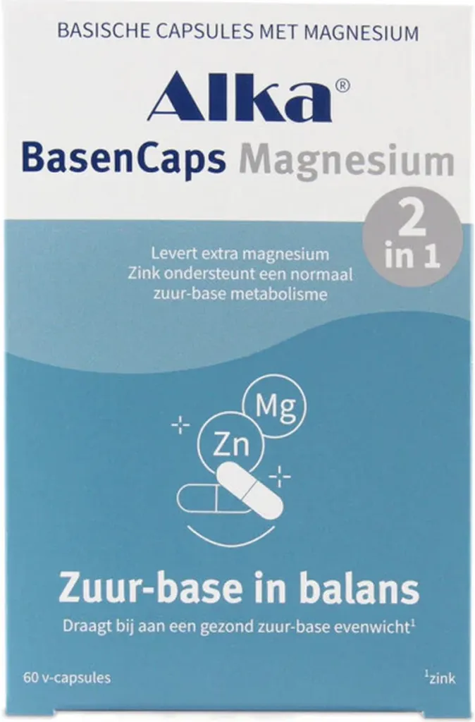 Alka Basencaps Magnesium 2in1 Capsules (60 capsules)