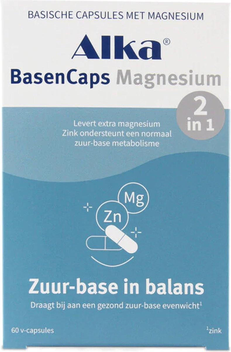 Alka Basencaps Magnesium 2in1 Capsules (60 capsules)
