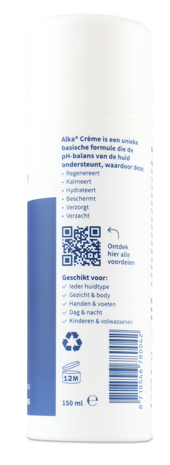 Alka Basische Crème pH 8,2 (150 ml)