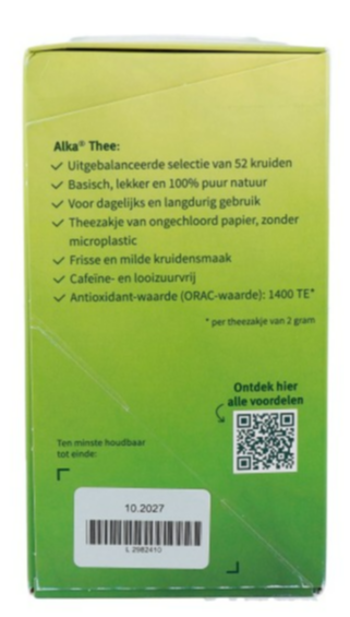 Alka Basische Kruidenthee (96 stuks) - image 2